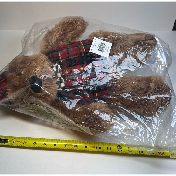 Mackenzie Childs Tartastic Mac the Bear - Picture 3 of 6